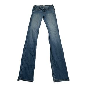 Hollister California Womens Size 26x32 Blue Wash Bootcut Jeans